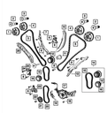 Timing Chain Guide, Secondary, Left Side - Mopar (5047794AA)