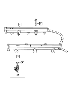 Fuel Injector - Mopar (5184085AD)