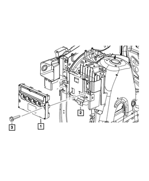 Powertrain Control Module, Remanufactured - Mopar (5150639AB)