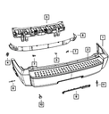 Rivet, Front - Mopar (6506007AA)