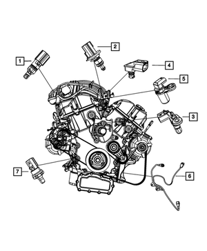 Air Temperature Sensor - Mopar (56028364AA)