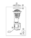 Fuel Pump/Level Unit Module Kit - Mopar (5145594AA)