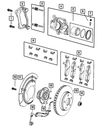 Brake Rotor - Mopar (52109938AB)