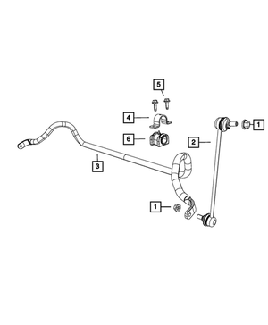 Sway Eliminator Cushion - Mopar (5105103AC)