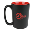 Mug 13 oz. Matte Black w/ Red Logo