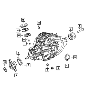 Differential Mount - Mopar (4578084AC)