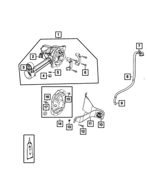 Axle Mounting Isolator - Mopar (52125143AC)