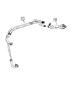 Heater Core Jumper Hose - Mopar (55111446AC)