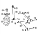 Upper Control Arm - Mopar (52060015AF)