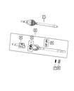 U-Joint Kit - Mopar (68476678AA)