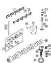 Engine Camshaft - Mopar (5038419AB)