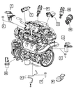 Camshaft Sensor - Mopar (5149078AD)