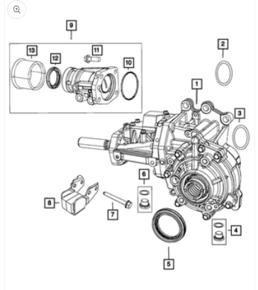 Halfshaft Seal - Mopar (68005263AA)