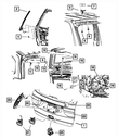 Lift-Gate Prop, Right - Mopar (68083196AC)