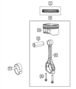 Piston Ring Package - Mopar (68046210AB)