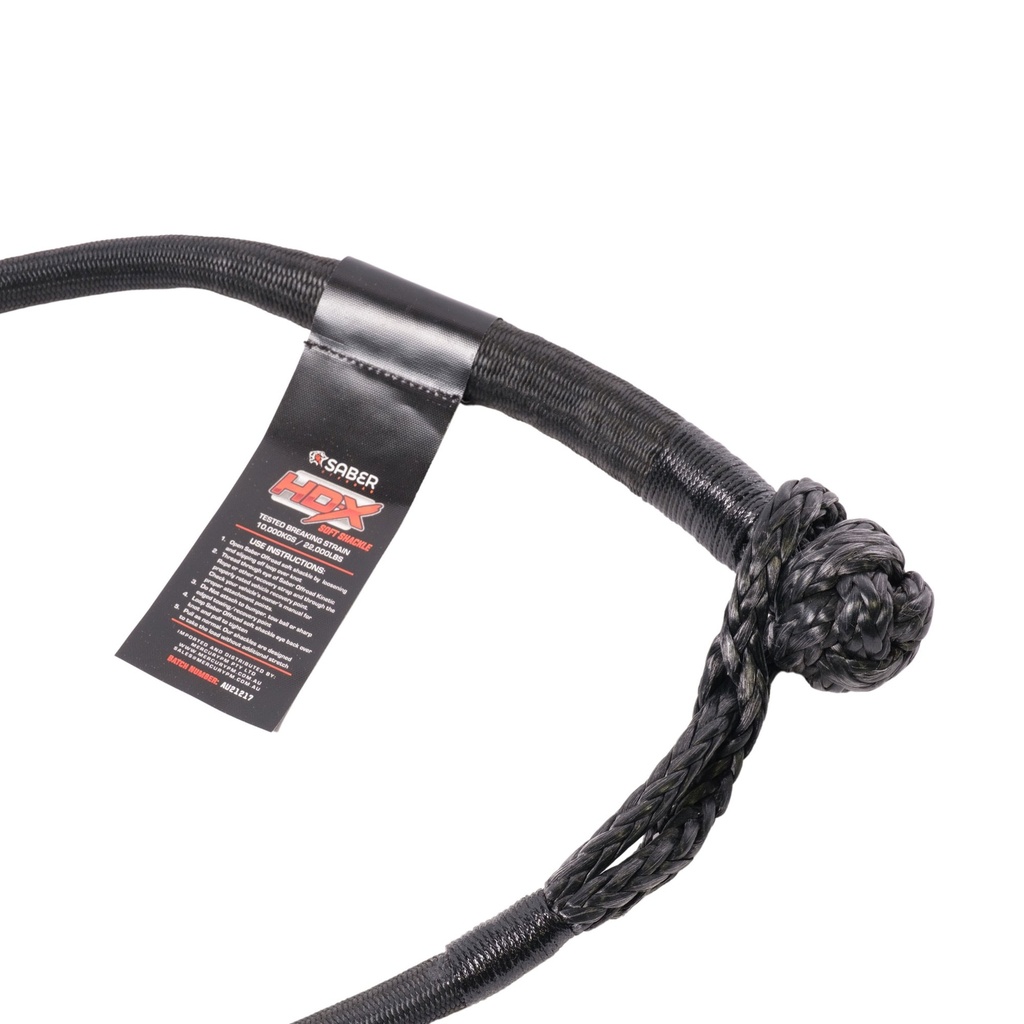 10,000KG HDX SOFT SHACKLE – LONG