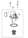 Thermostat Housing - Mopar (05184977AH)