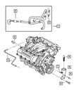 Cylinder Head To Air Cleaner Hose - Mopar (53013723AC)