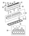 Valve Cover Gasket - Mopar (53020758AC)