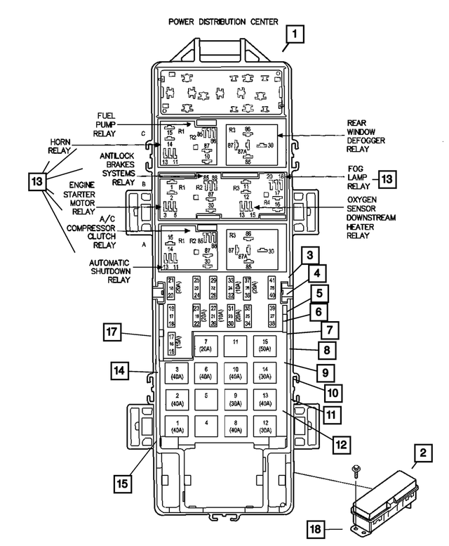 Totally Integrated Power Module - Mopar (68244883AA)