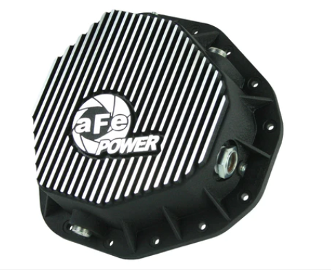 Rear Differential Cover, Machined Fins; Pro Series