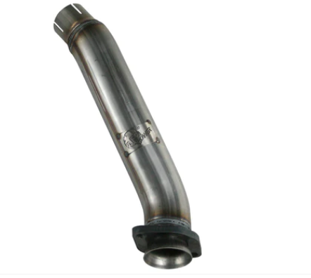 Twisted Steel Loop Delete Down-Pipe 2-1/2&quot; Stainless Steel Exhaust System