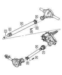 U-Joint Kit, Value Line - Mopar (2AMD5694AB)