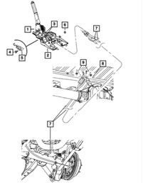 Parking Brake Lever Assembly - Mopar (52059887AE)