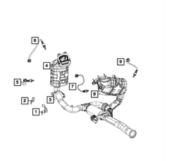 Oxygen Sensor - Mopar (5149180AA)